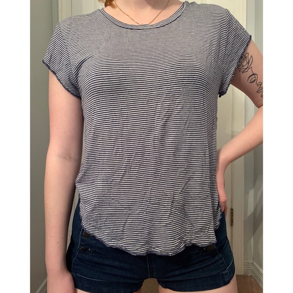 ~SOLD~ Garage Striped Tee - Picture 1 of 3